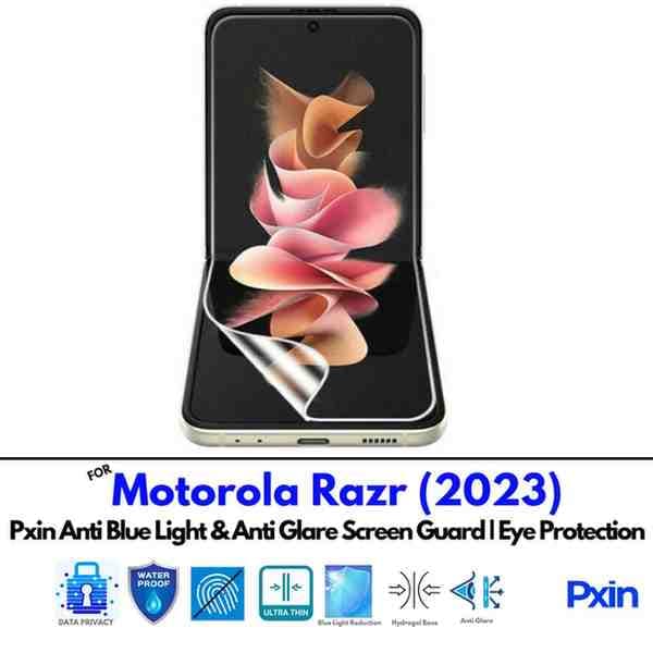 Anti Blue Light and Anti Glare Screen Guard for Motorola Razr (2023)