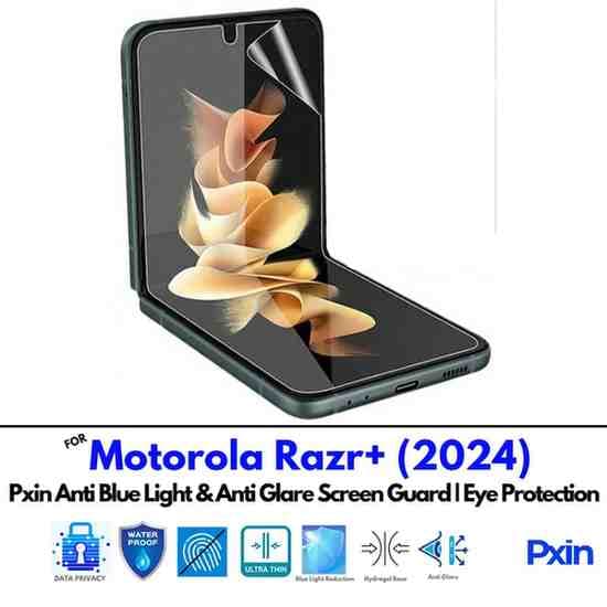 Anti Blue Light and Anti Glare Screen Guard for Motorola Razr+ (2024)