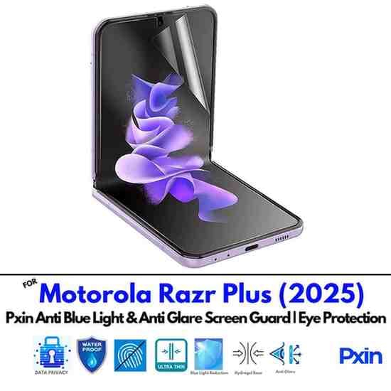 Anti Blue Light and Anti Glare Screen Guard for Motorola Razr Plus (2025)