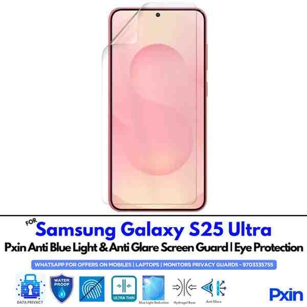 Anti Blue Light and Anti Glare Screen Guard for Samsung Galaxy S25 Ultra