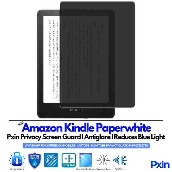 Amazon Kindle Paperwhite Privacy Screen Guard