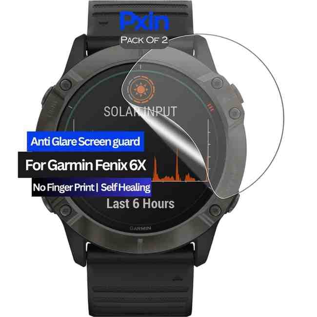 Garmin Fenix 6X Anti Glare Screen Guard