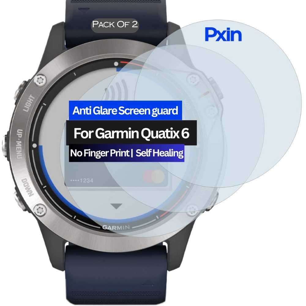 Garmin Quatix 6 Anti Glare Screen Guard