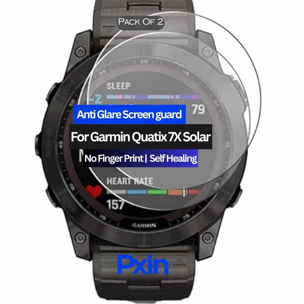 Garmin Quatix 7X Solar Anti Glare Screen Guard