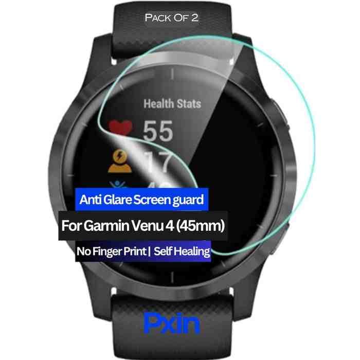 Garmin Venu 4 45mm Anti Glare Screen Guard