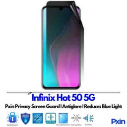 InfinixHot505G Privacy Screen Guard