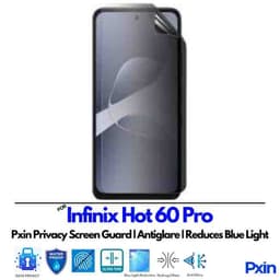 InfinixHot60Pro Privacy Screen Guard