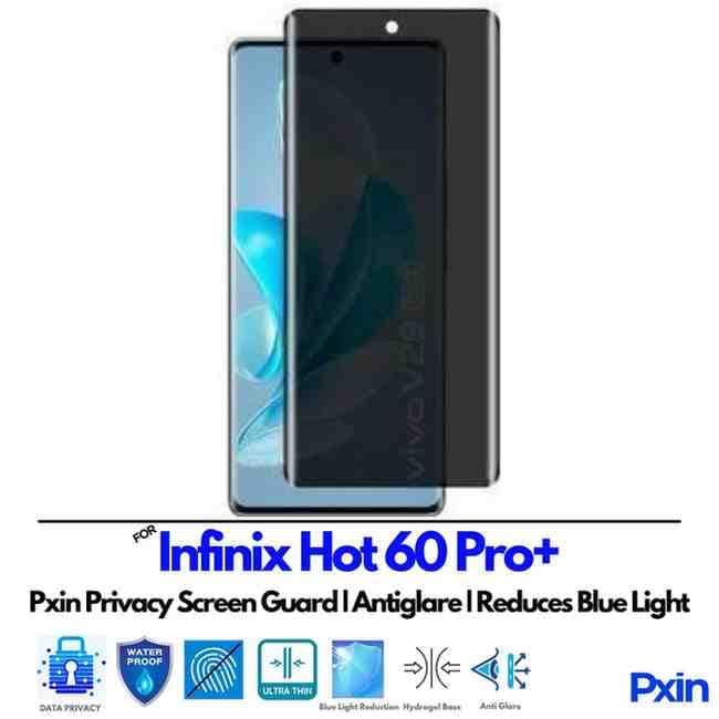 InfinixHot60Pro+ Privacy Screen Guard