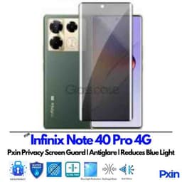 InfinixNote40Pro4G Privacy Screen Guard