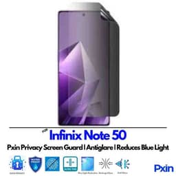 InfinixNote50 Privacy Screen Guard