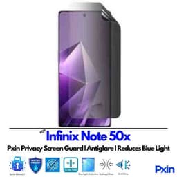 InfinixNote50x Privacy Screen Guard