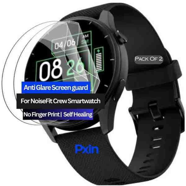 NoiseFit Crew Smartwatch Anti Glare Screen Guard