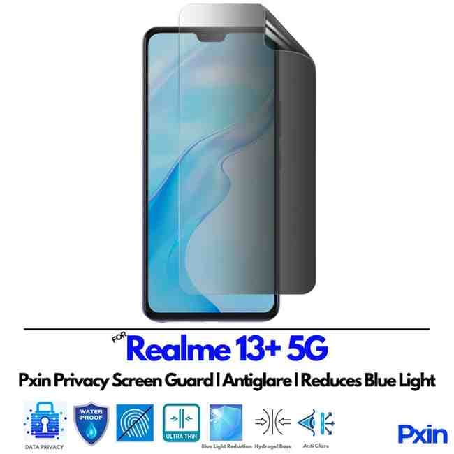 Realme13+5G Privacy Screen Guard