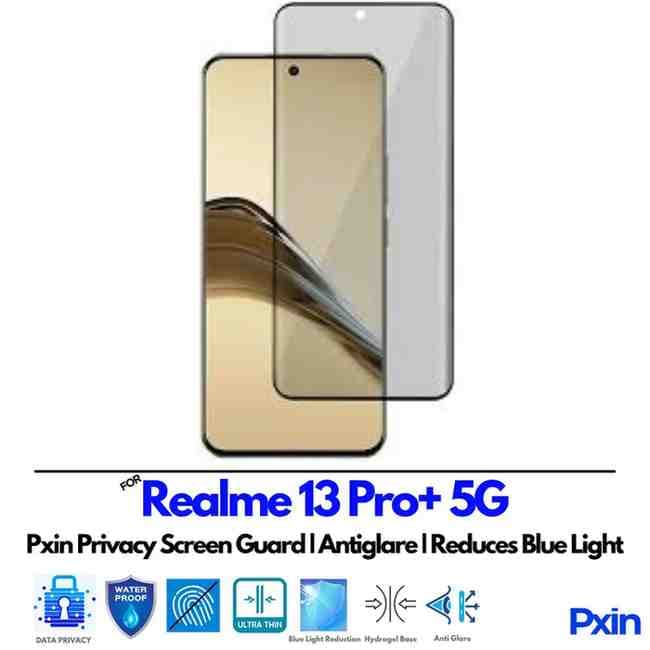 Realme 13 Pro+ 5G Privacy Screen Guard