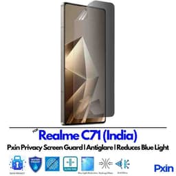 RealmeC71India Privacy Screen Guard