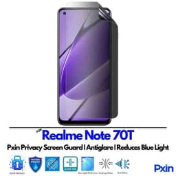 RealmeNote70T Privacy Screen Guard