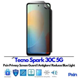 Tecno Spark 30C 5G Privacy Screen Guard
