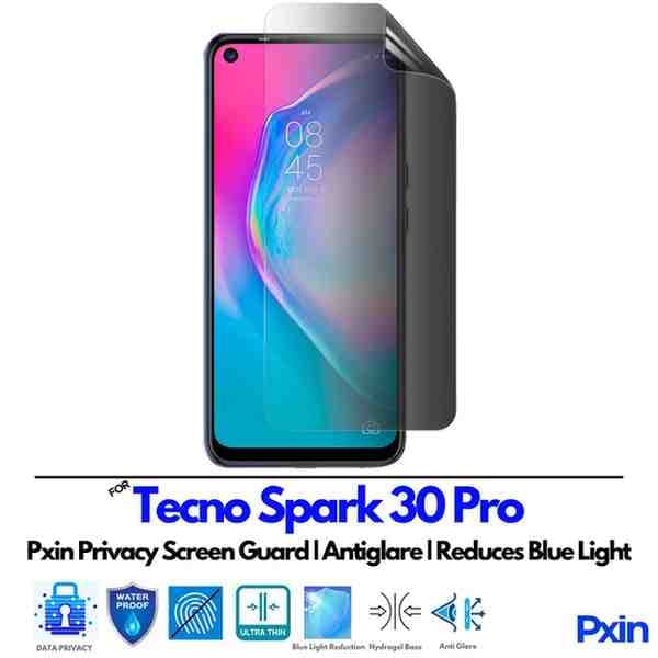 Tecno Spark 30 Pro Privacy Screen Guard