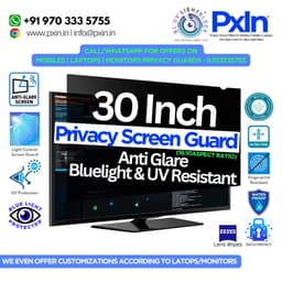 30 inch (16:10) Monitor Pro Privacy (Anti Blue Light & Anti Glare) Screen Guard - Image 1