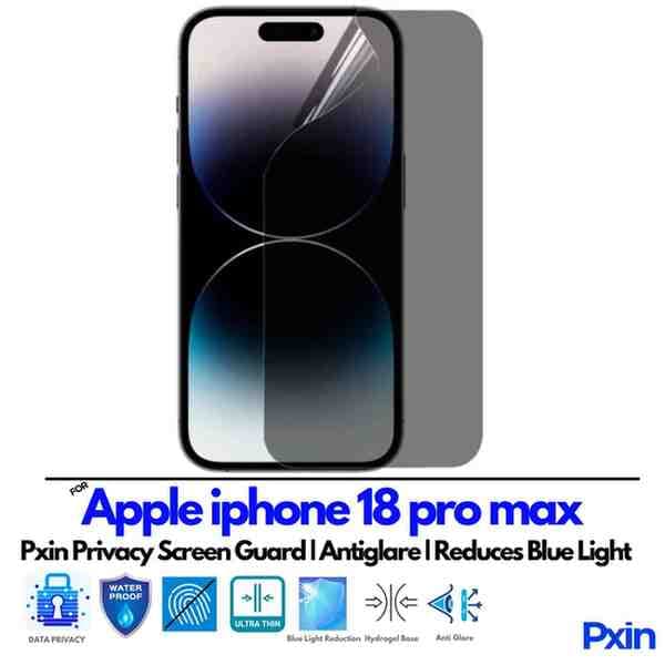 Apple iphone 18 pro max Privacy Screen Guard