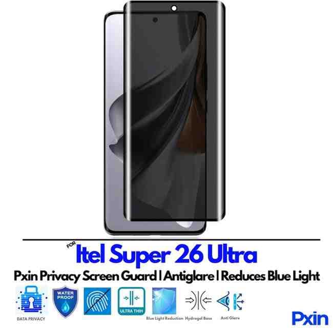 Itel Super 26 Ultra Privacy Screen Guard