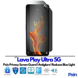 Lava Play Ultra 5G Privacy Screen Guard