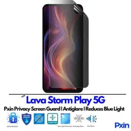 Lava Storm Play 5G Privacy Screen Guard