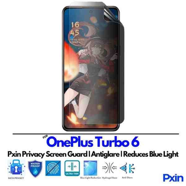 OnePlus Turbo 6 Privacy screen guard