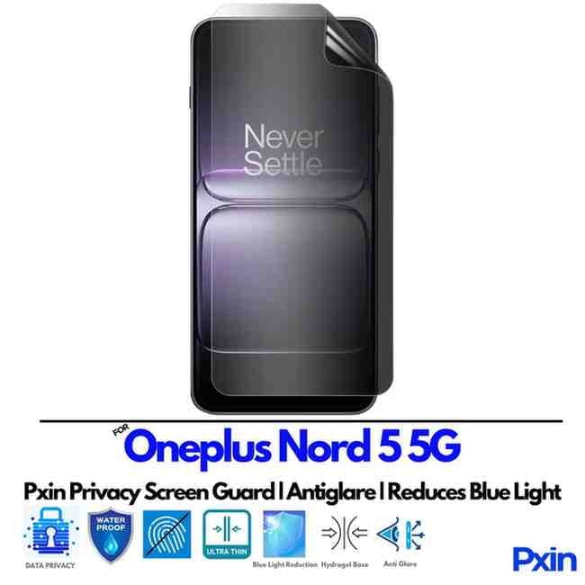 Oneplus Nord 5 5G Privacy screen guard