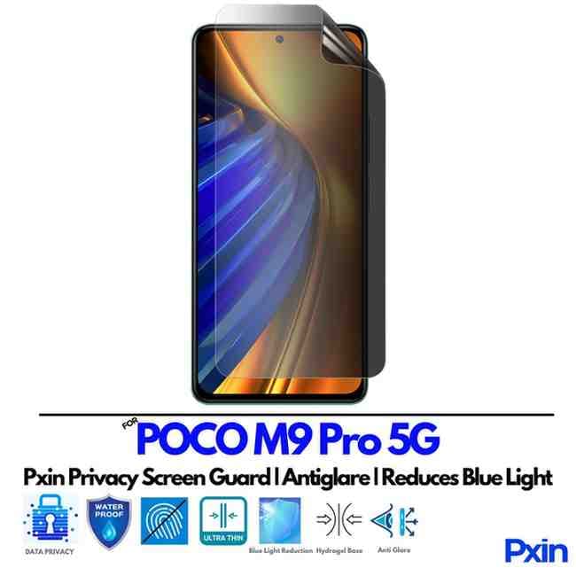 Poco M9 Pro 5G Privacy screen guard