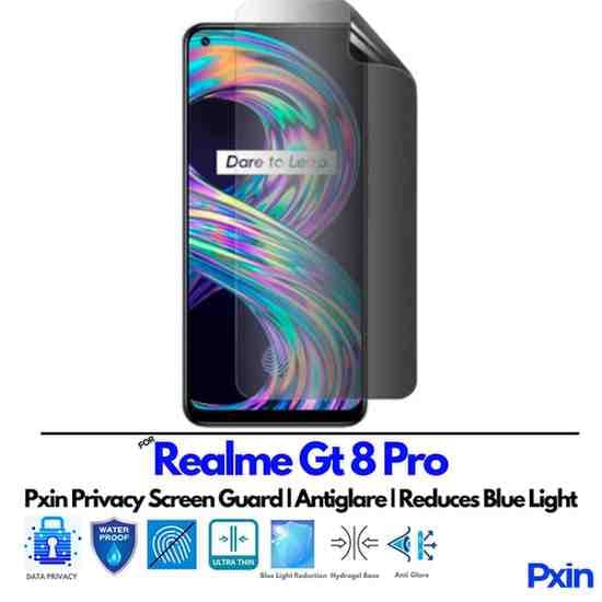 Realme Gt 8 Pro Privacy screen guard
