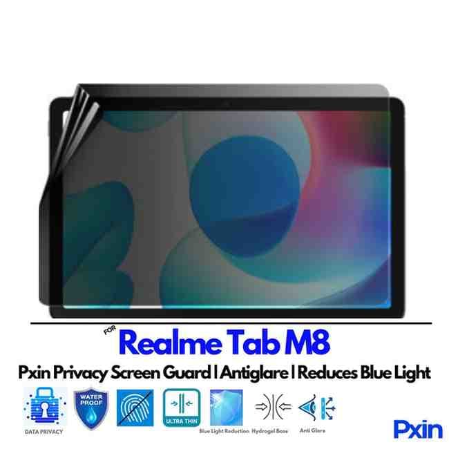 Realme Tab M8 Privacy screen guard