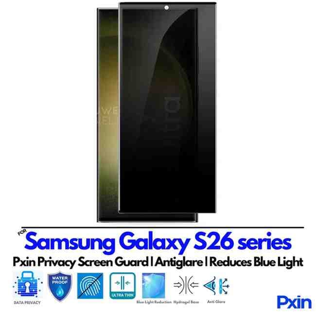 Samsung Galaxy S26 series Privacy screen guard