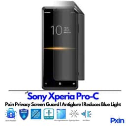 Sony Xperia Pro-C Privacy screen guard