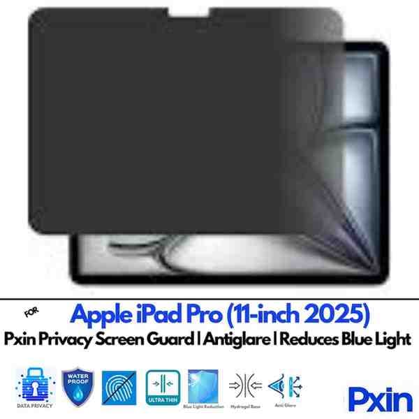 AppleiPadPro11-inch2025 Privacy screen gurad