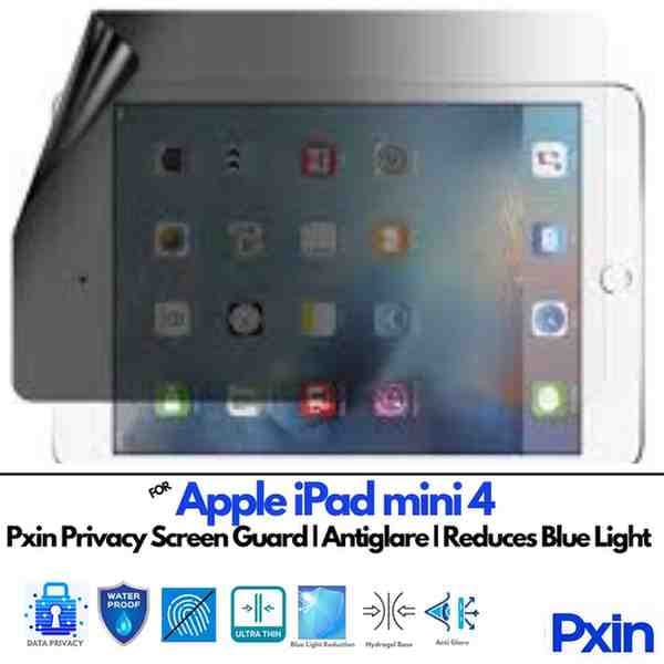 AppleiPadmini-4 Privacy screen gurad
