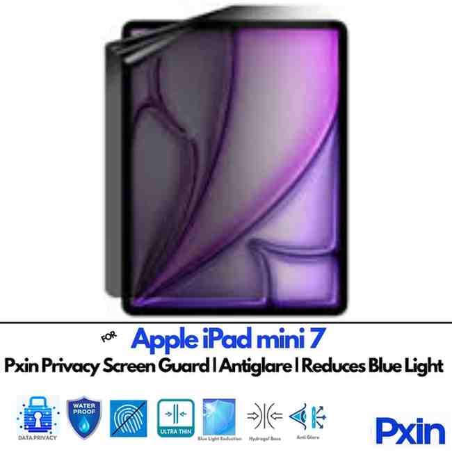AppleiPadmini-7 Privacy screen gurad