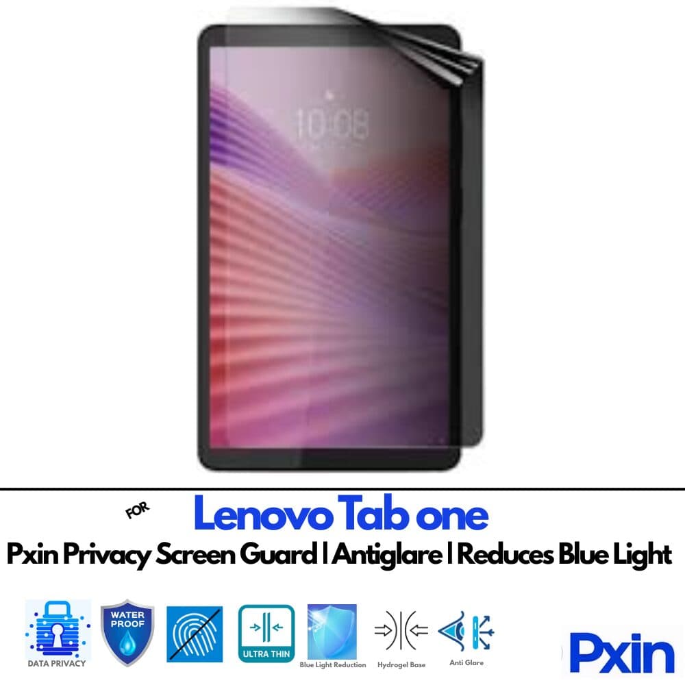 Lenovo Tab one Privacy screen gurad