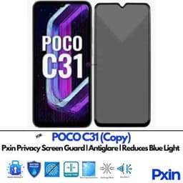 POCOC31Copy Privacy screen gurad