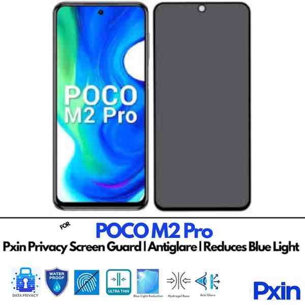 POCOM2Pro Privacy screen gurad