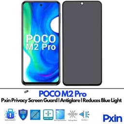 POCOM2Pro Privacy screen gurad