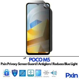 POCOM5 Privacy screen gurad