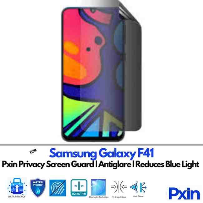 SamsungGalaxyF41 Privacy screen gurad