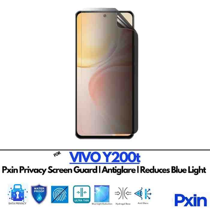 VIVO Y200t Privacy screen gurad
