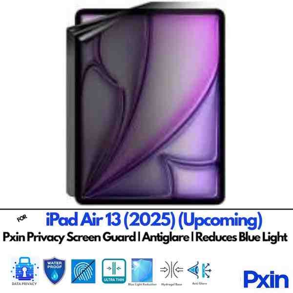 iPadAir132025 Upcoming Privacy screen gurad