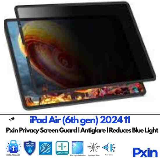 iPadAir6thgen202411 Privacy screen gurad
