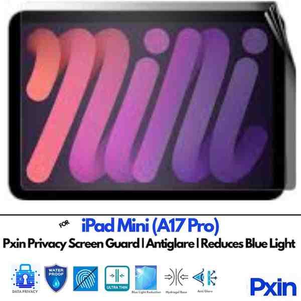 iPadMiniA17Pro Privacy screen gurad