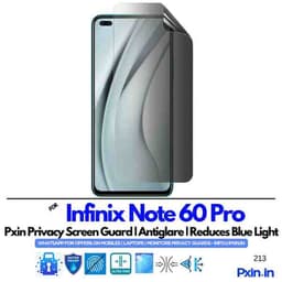 InfinixNote60Pro Privacy screen guard