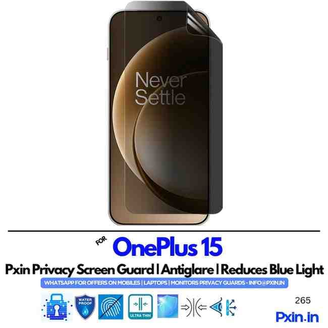 OnePlus15 Privacy screen guard