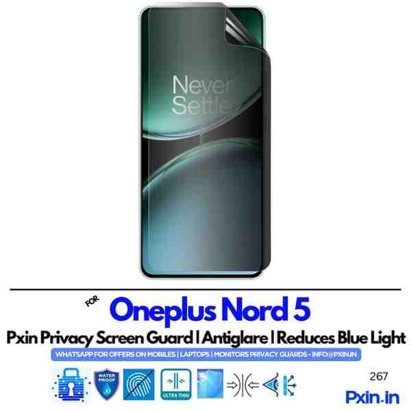 OneplusNord-5 Privacy screen guard